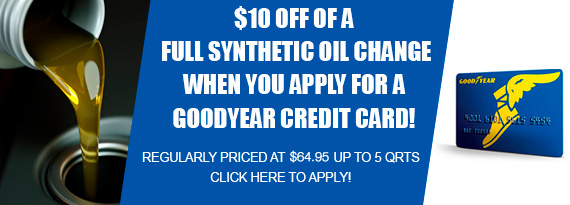 $10 Off of a Full Synthetic Oil Change